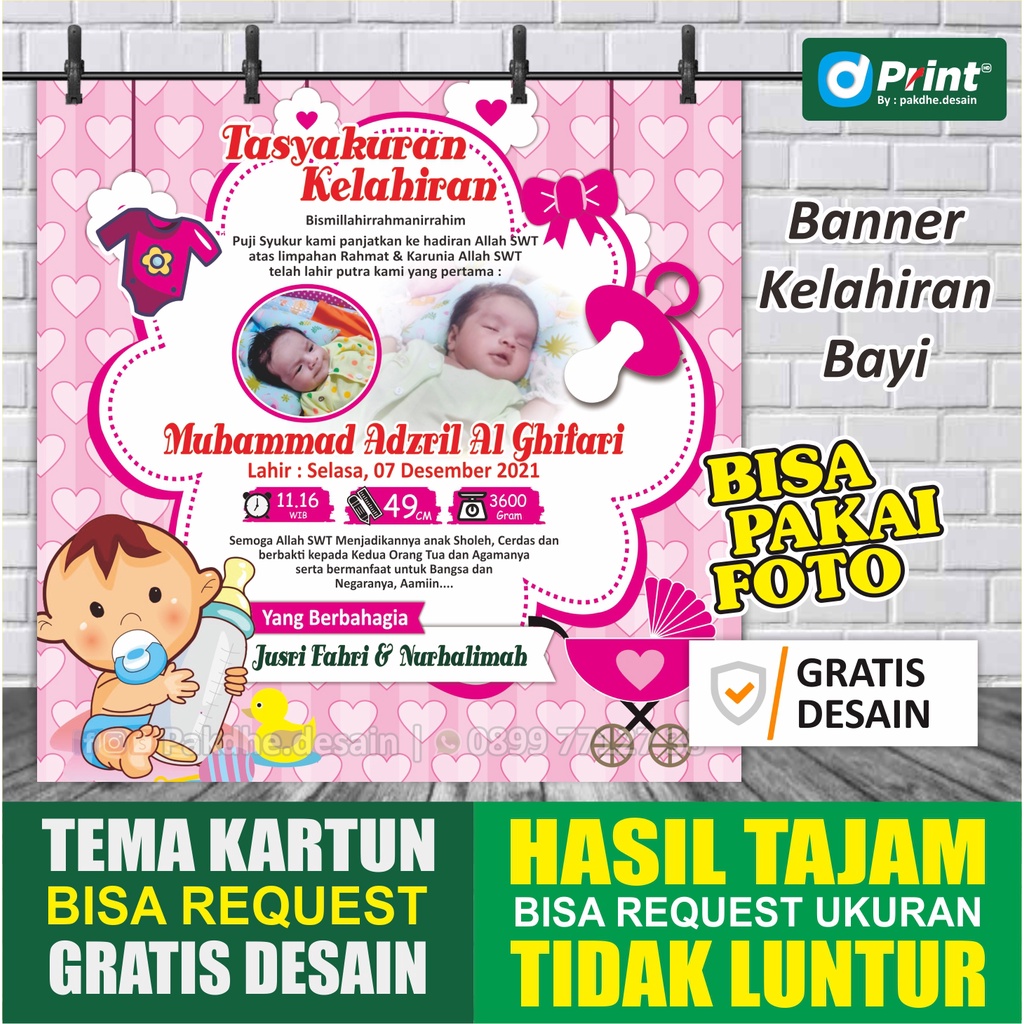 Detail Banner Kelahiran Anak Nomer 34