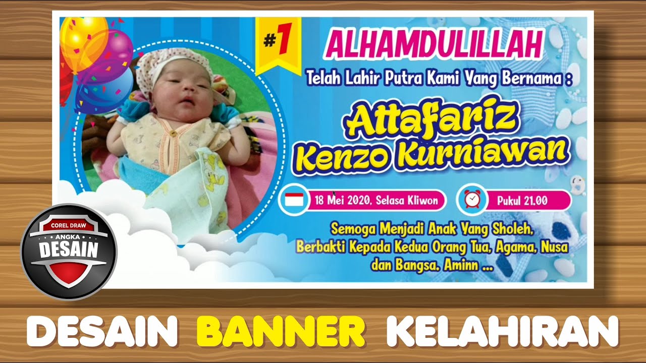 Banner Kelahiran Bayi - KibrisPDR