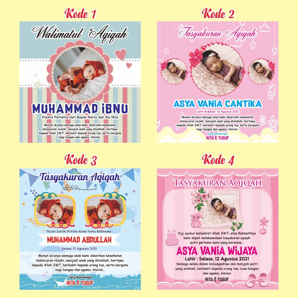 Detail Banner Kelahiran Bayi Laki Laki Nomer 47