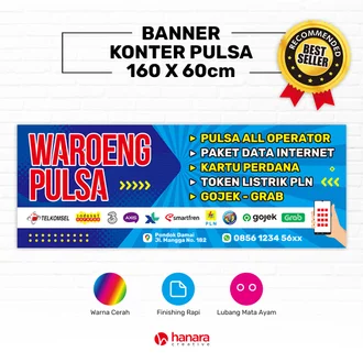 Detail Banner Konter Pulsa Cdr Nomer 38