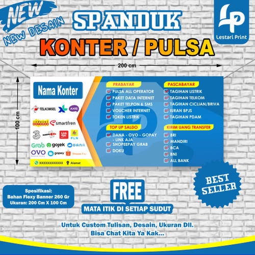 Detail Banner Konter Pulsa Terbaru Nomer 36