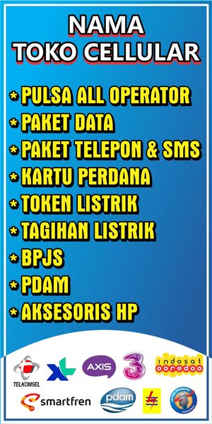 Detail Banner Konter Pulsa Terbaru Nomer 48