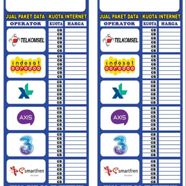 Detail Banner Kuota Internet Nomer 13