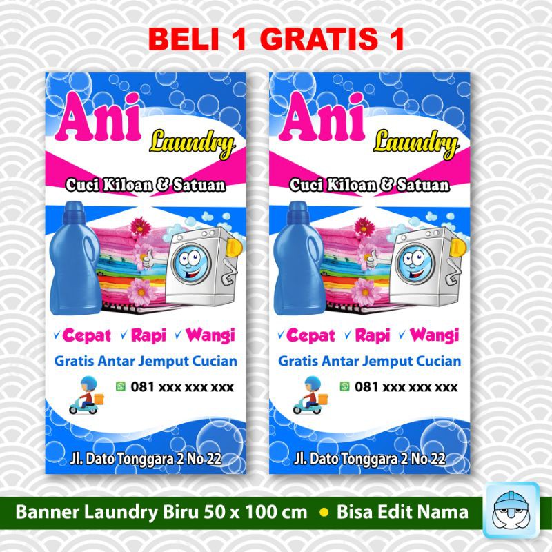 Detail Banner Laundry Terbaik Nomer 11