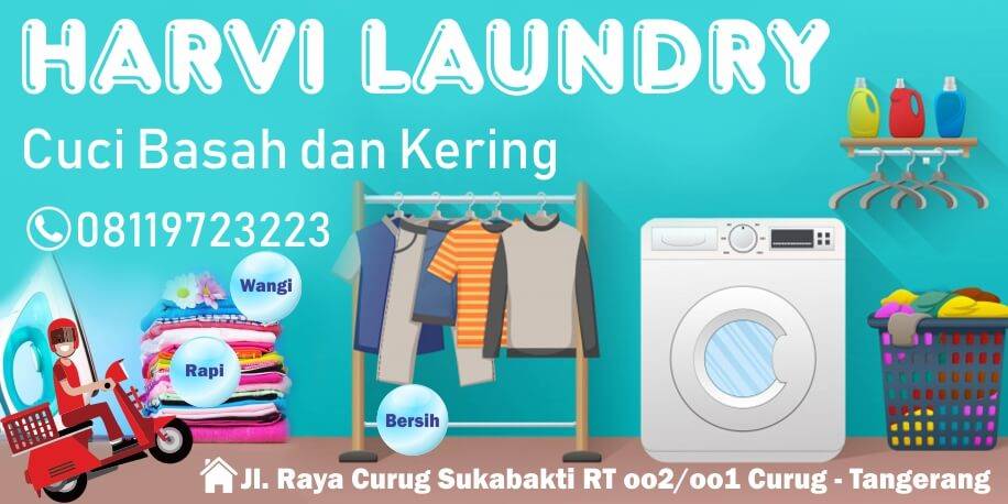 Detail Banner Laundry Terbaik Nomer 12