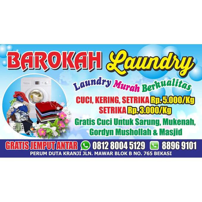 Detail Banner Laundry Terbaik Nomer 17