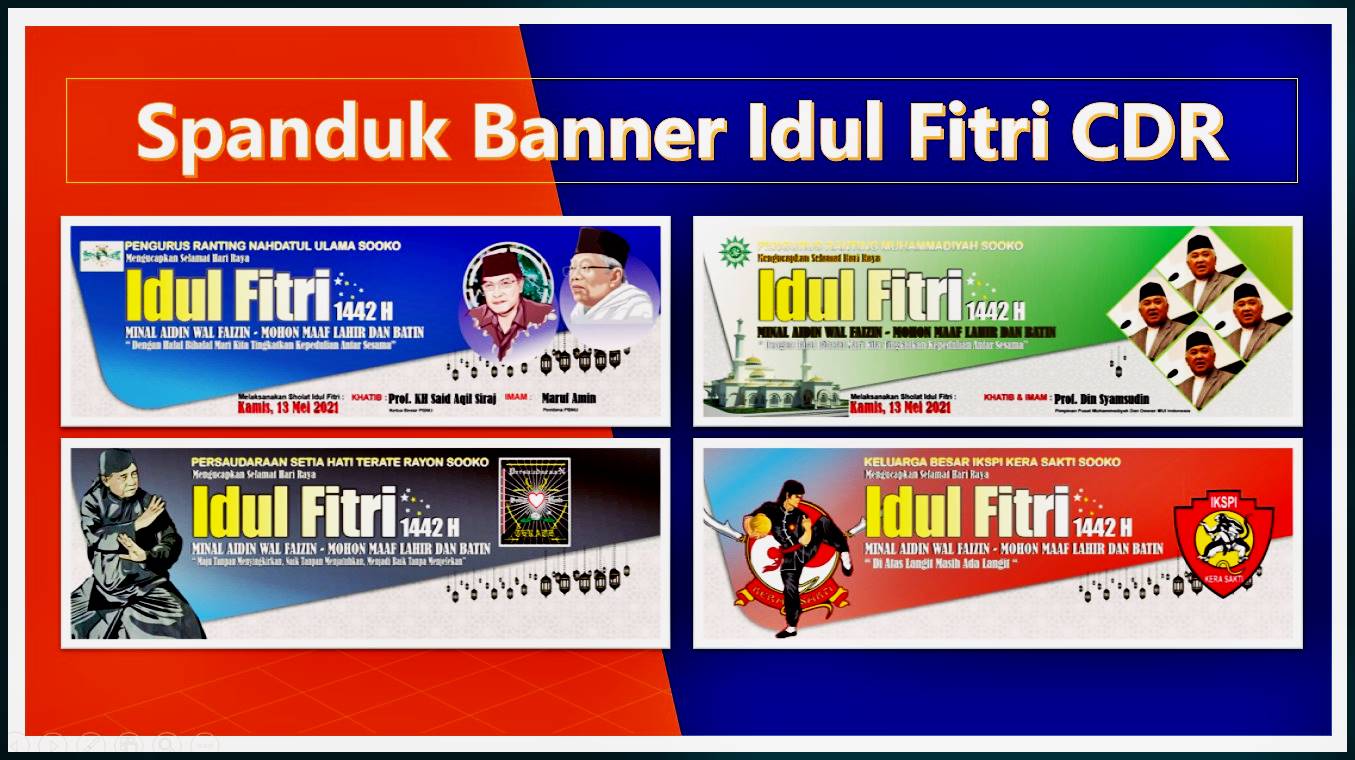 Detail Banner Lebaran Cdr Nomer 55