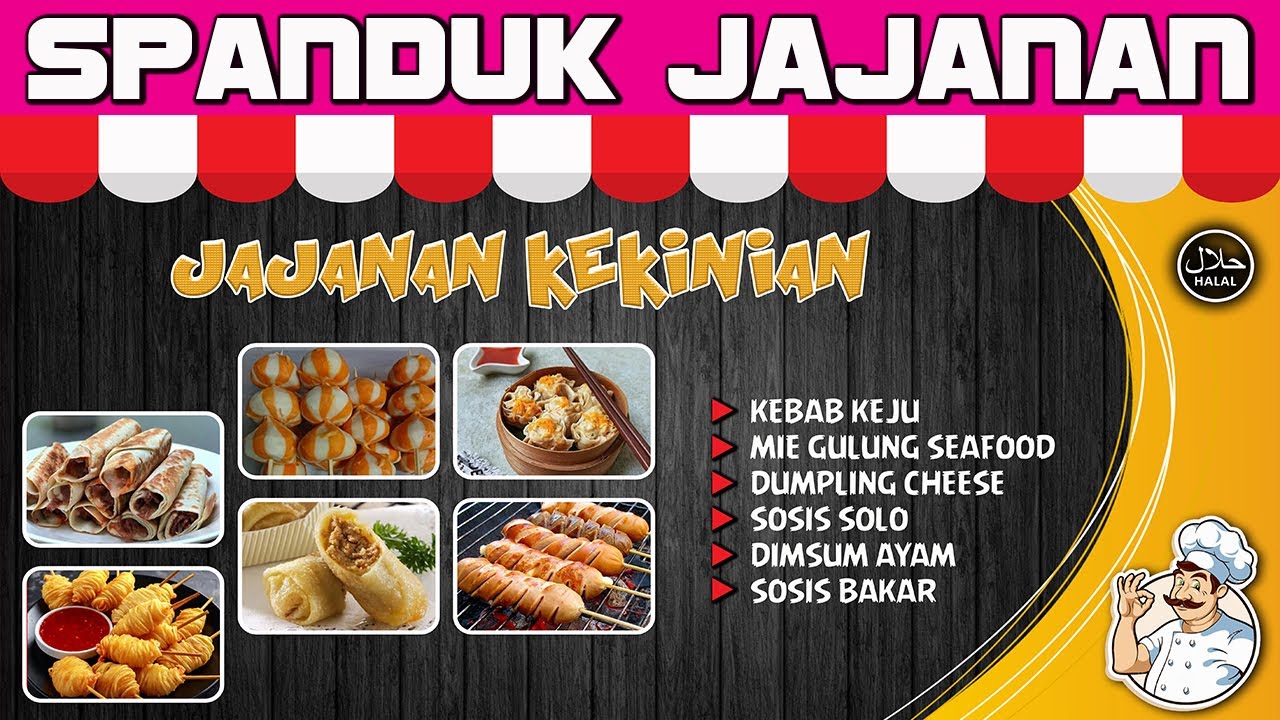 Detail Banner Makanan Kekinian Nomer 12