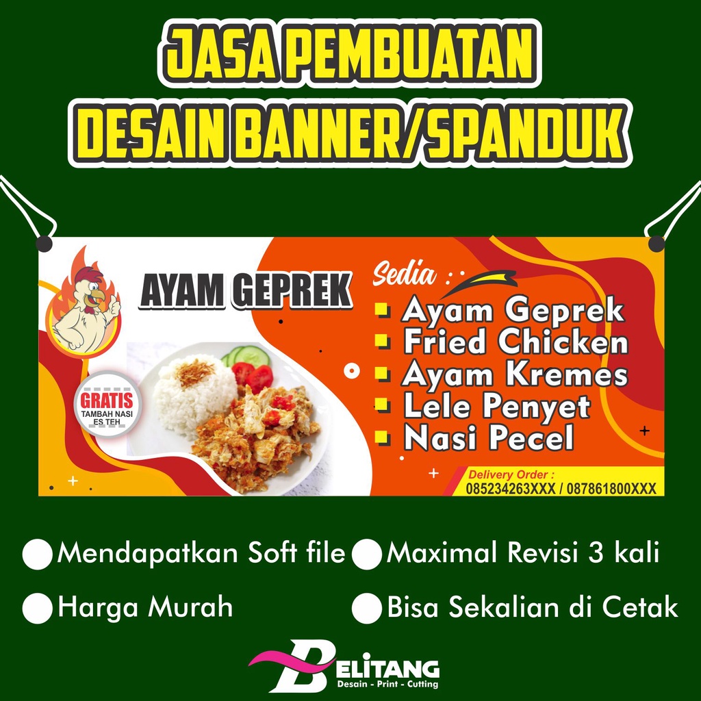 Detail Banner Makanan Kekinian Nomer 49