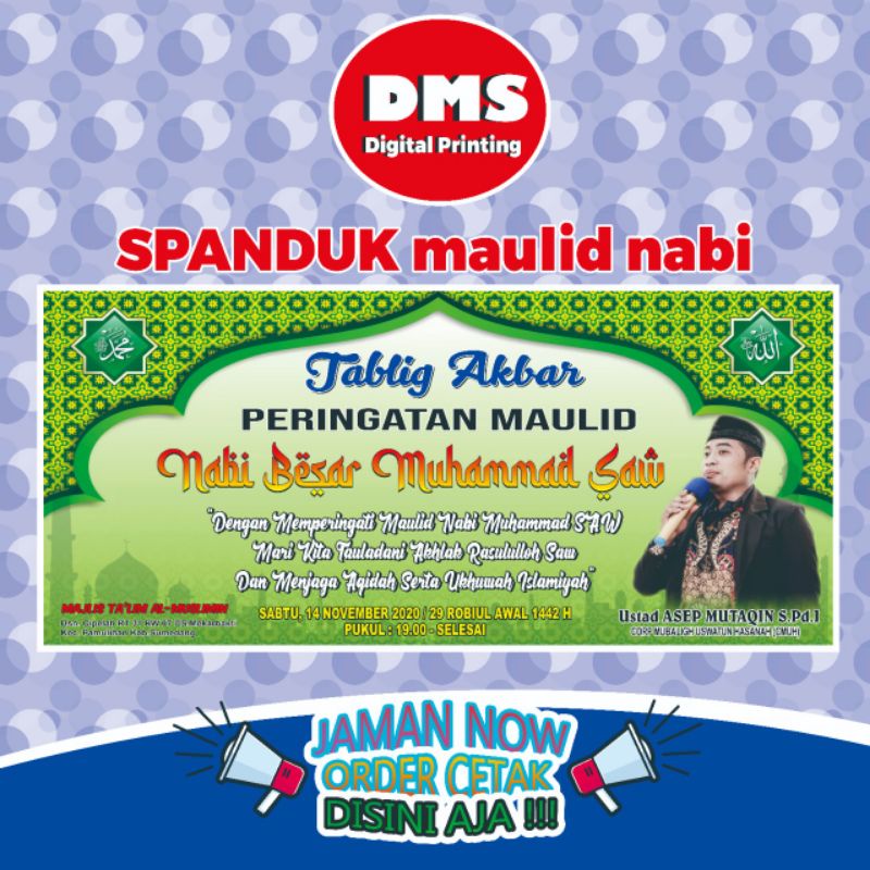 Detail Banner Maulid Keren Nomer 26