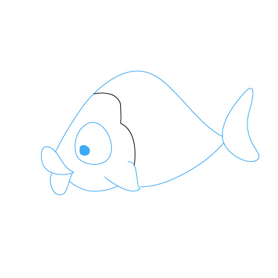 Detail Fisch Bilder Gezeichnet Nomer 11