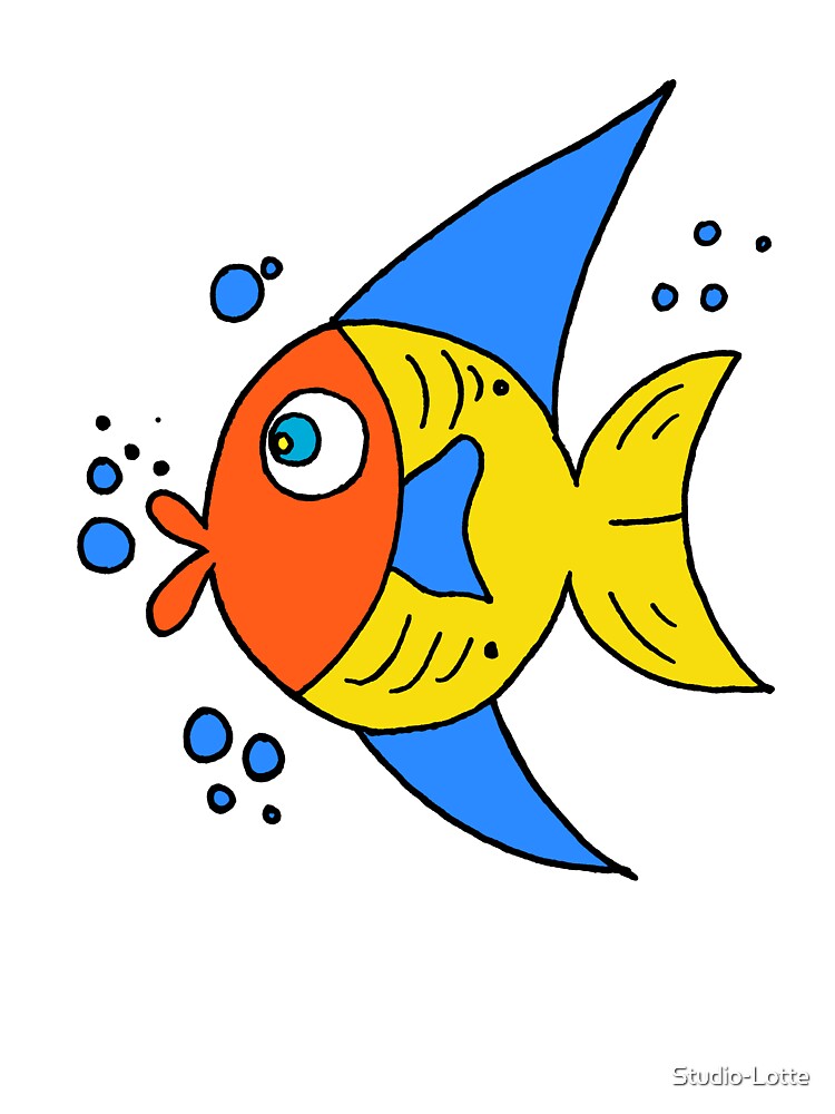 Detail Fisch Bilder Gezeichnet Nomer 22