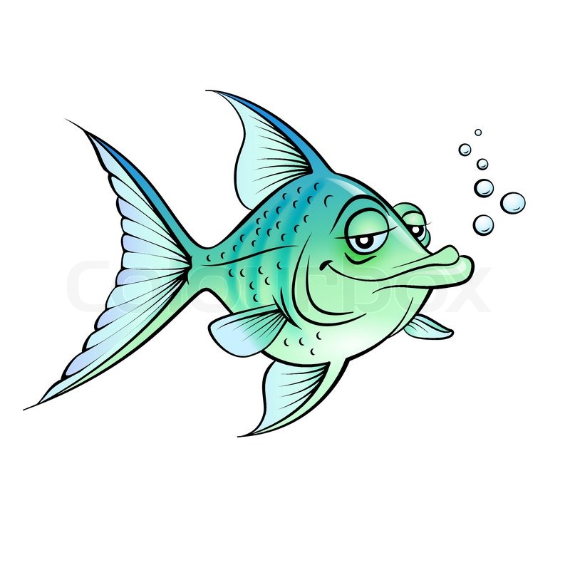 Detail Fisch Bilder Gezeichnet Nomer 7
