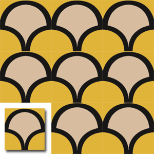 Detail Fliesen Mit Gold Muster Nomer 4