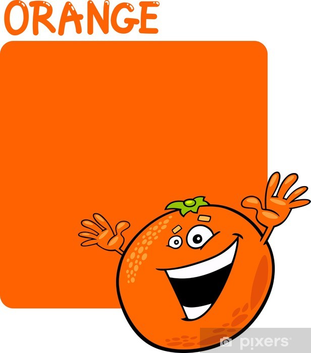 Detail Frucht Farbe Orange Nomer 7