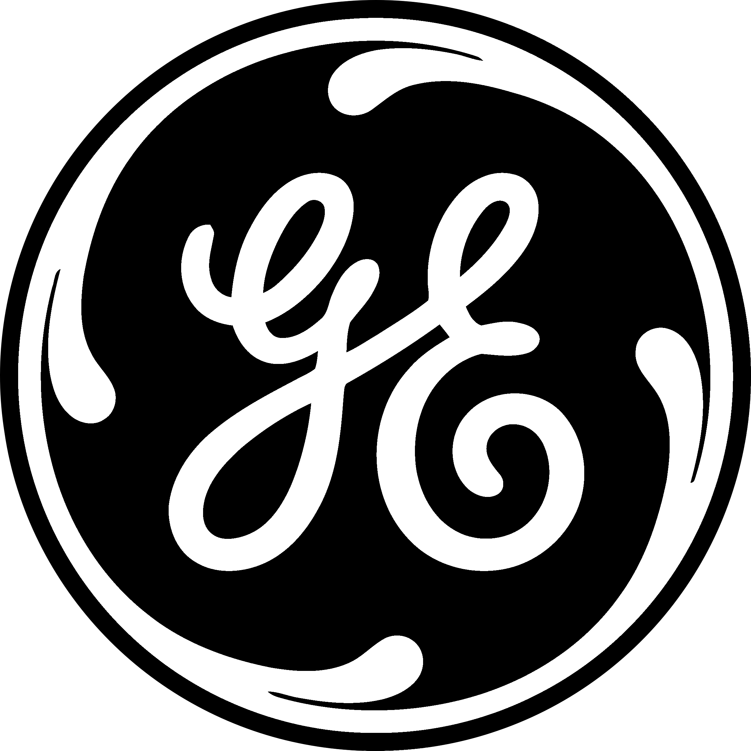 Detail Ge Logo White Nomer 9
