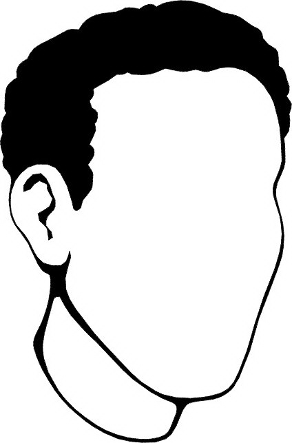 Detail Gesicht Malvorlage Nomer 9