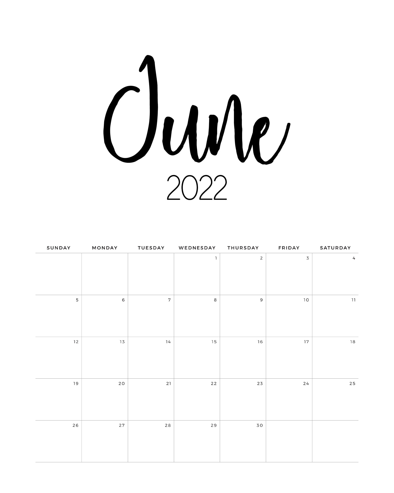 Detail Kalender 2022 Juni Nomer 4