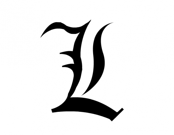 Detail Logo L Death Note Nomer 2