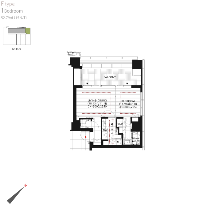 Detail Omotesando Hills Plan Nomer 2