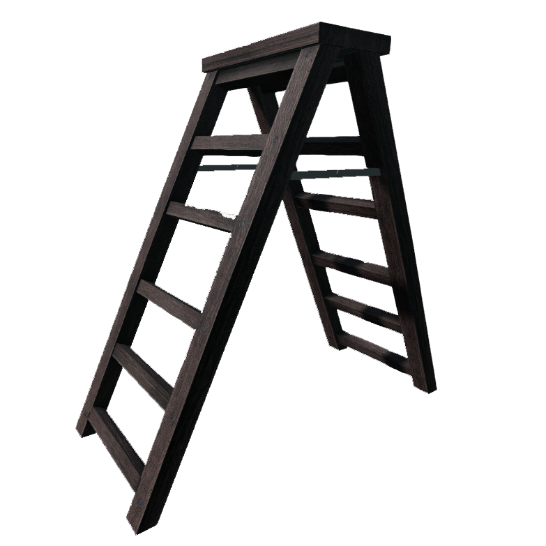 Detail Wooden Ladder Ark Nomer 10