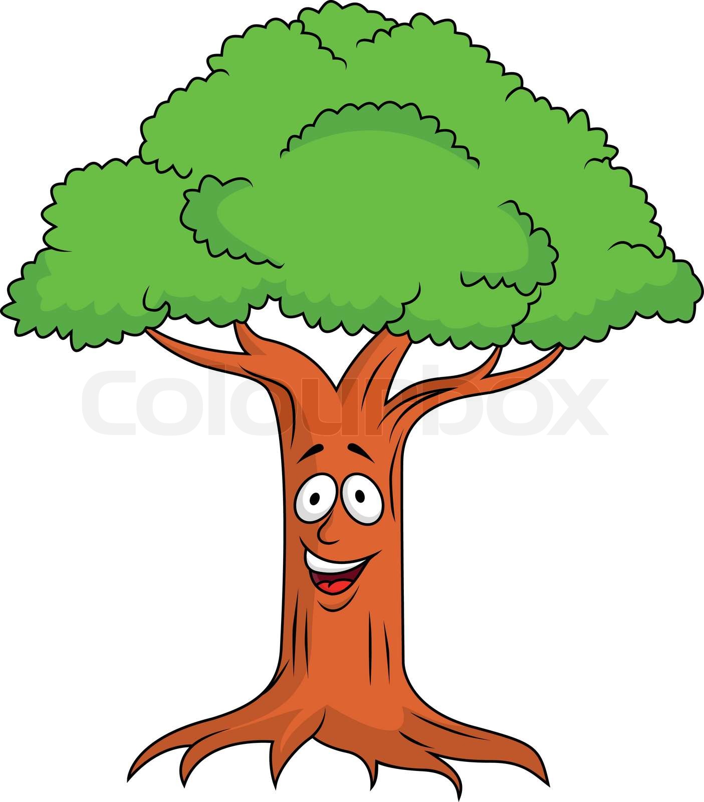 Baum Comic Figur - KibrisPDR