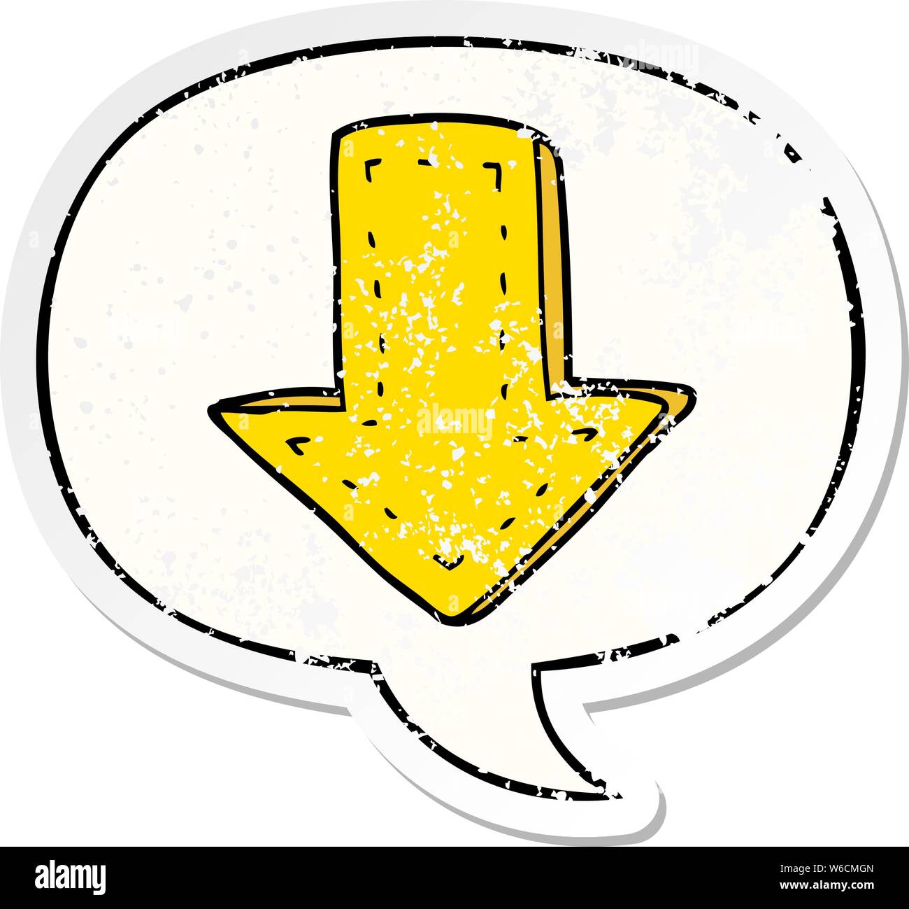 Detail Bubble Arrow Nomer 21