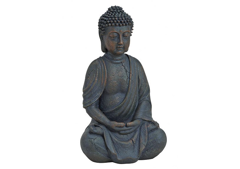 Detail Buddha Figur Mit Kerze Nomer 11