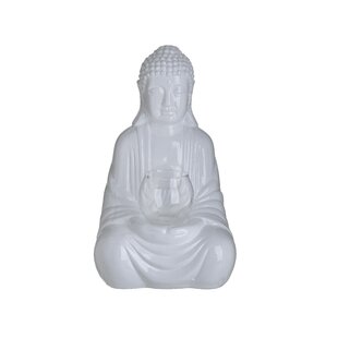 Detail Buddha Figur Mit Kerze Nomer 12