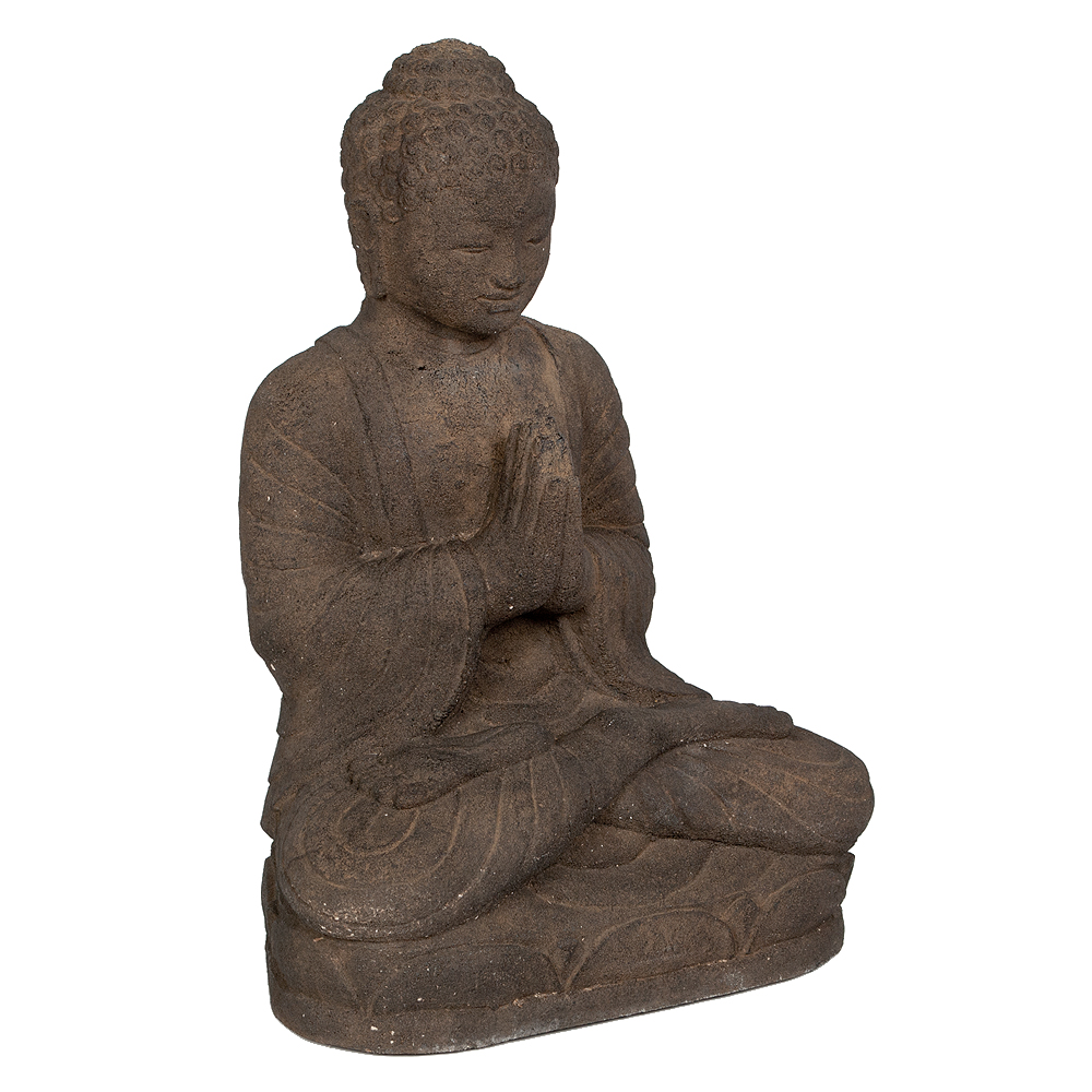 Detail Buddha Figur Mit Kerze Nomer 16