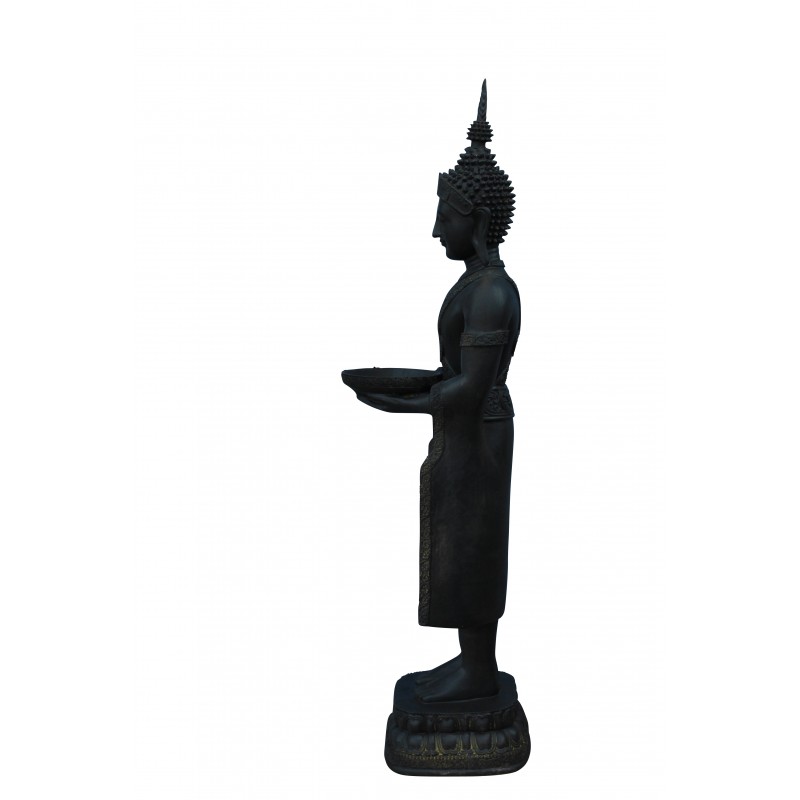 Detail Buddha Figur Mit Kerze Nomer 24