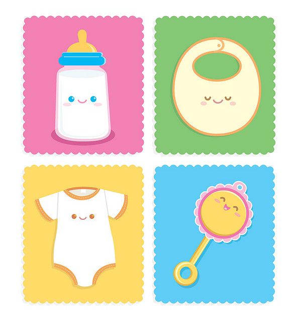 Detail Cartoon Baby Stuff Nomer 2