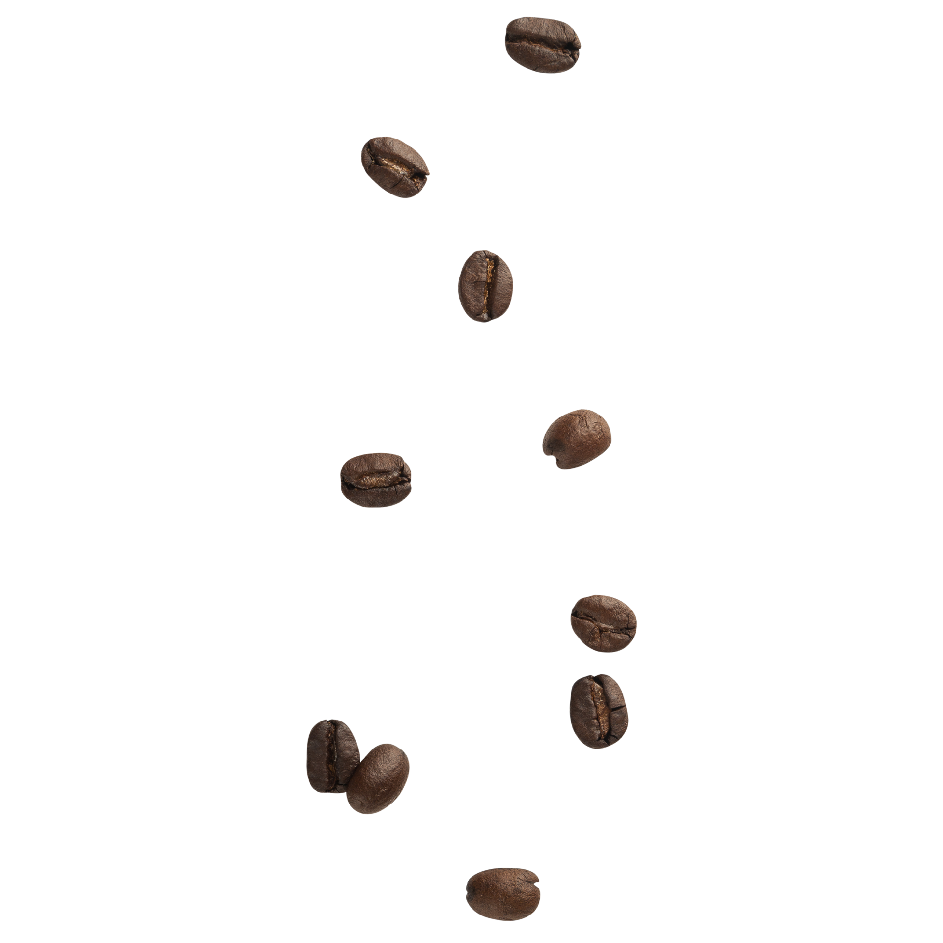 Detail Coffee Beans Falling Nomer 15