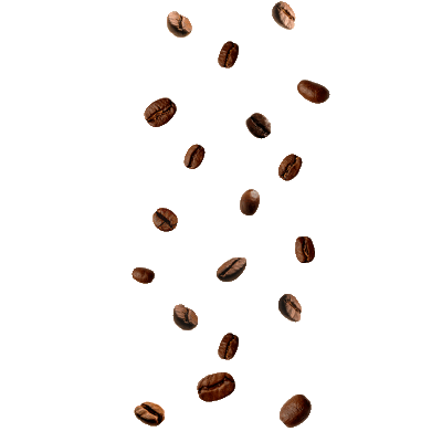 Detail Coffee Beans Falling Nomer 6