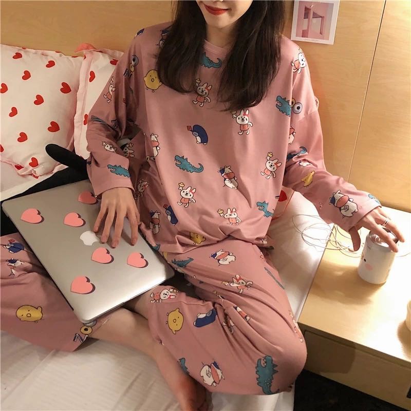 Detail Foto Baju Tidur Wanita Lengan Panjang Nomer 25
