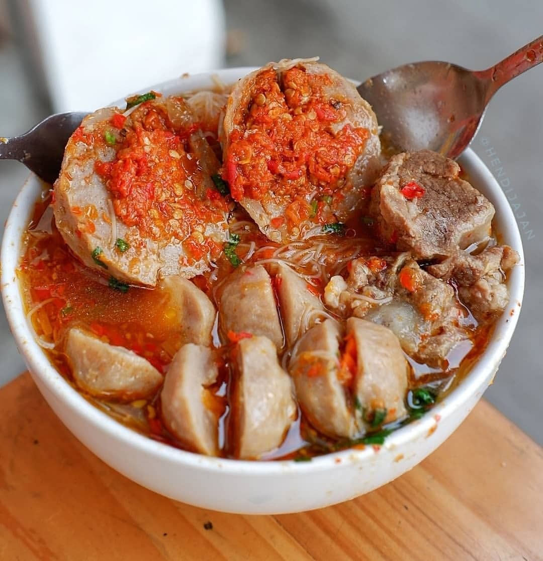 Detail Foto Bakso Pedas Nomer 3