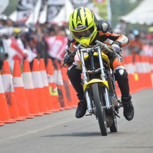 Download Foto Balap Motor Drag Nomer 48