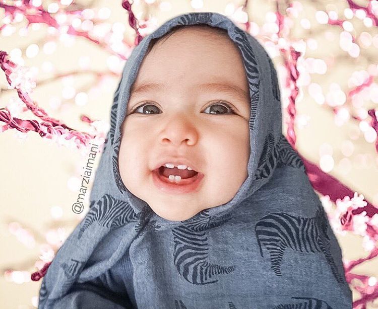 Detail Foto Bayi Berhijab Lucu Nomer 22