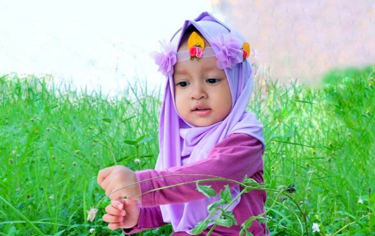 Detail Foto Bayi Berhijab Lucu Nomer 25