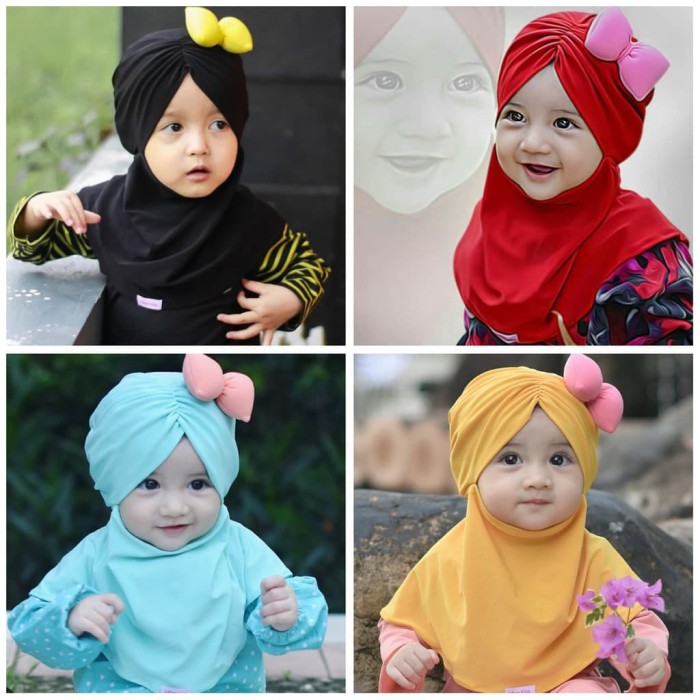 Download Foto Bayi Berhijab Lucu Nomer 42