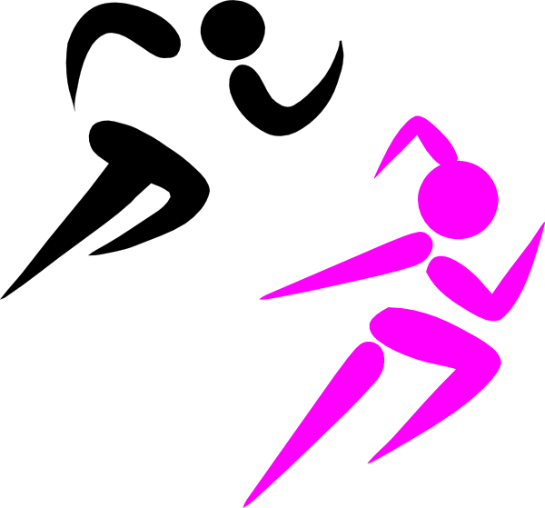 Detail Woman Running Clipart Nomer 13