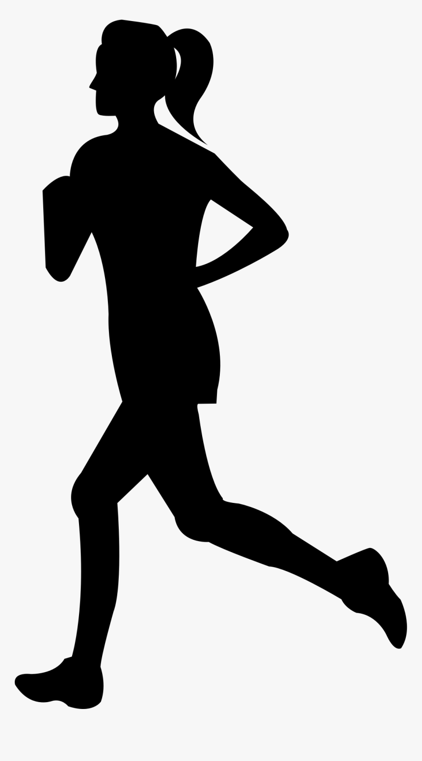 Detail Woman Running Clipart Nomer 3