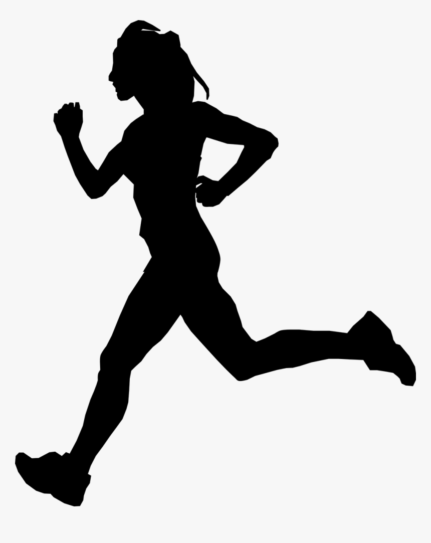 Detail Woman Running Clipart Nomer 4