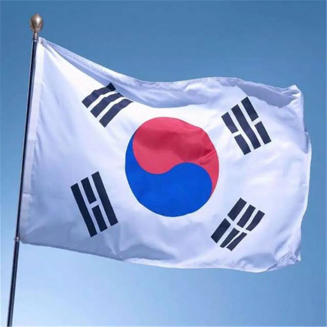 Detail Foto Bendera Korea Selatan Nomer 13