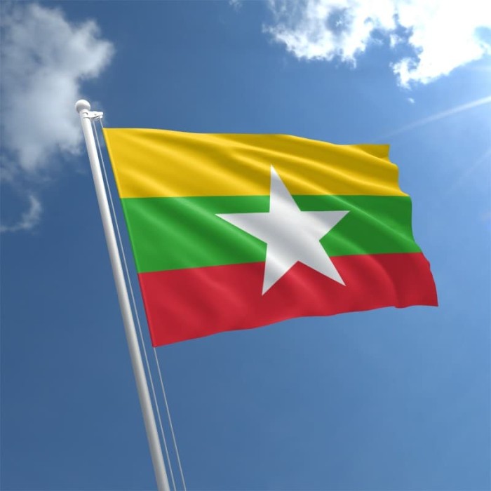 Detail Foto Bendera Myanmar Nomer 22