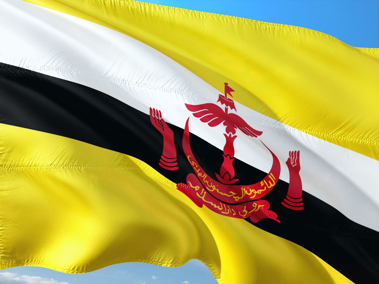 Detail Foto Bendera Negara Brunei Darussalam Nomer 4