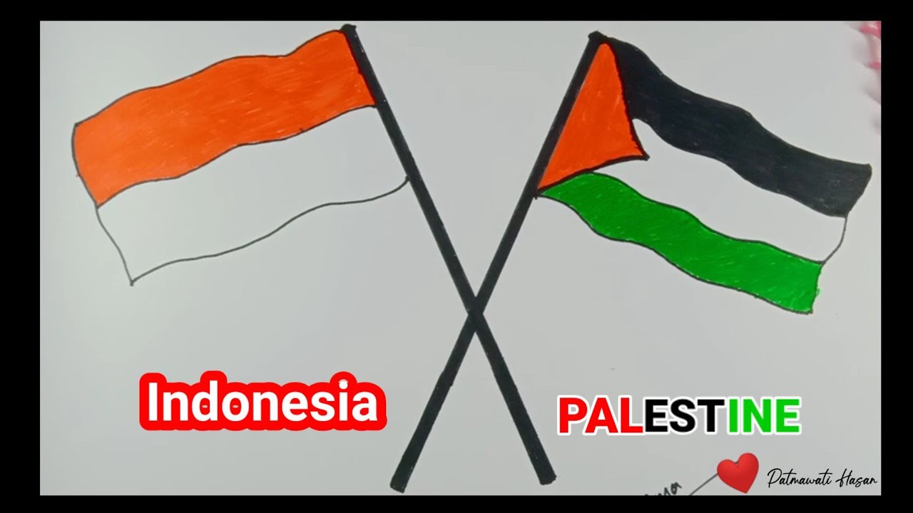 Detail Foto Bendera Palestina Dan Indonesia Nomer 23