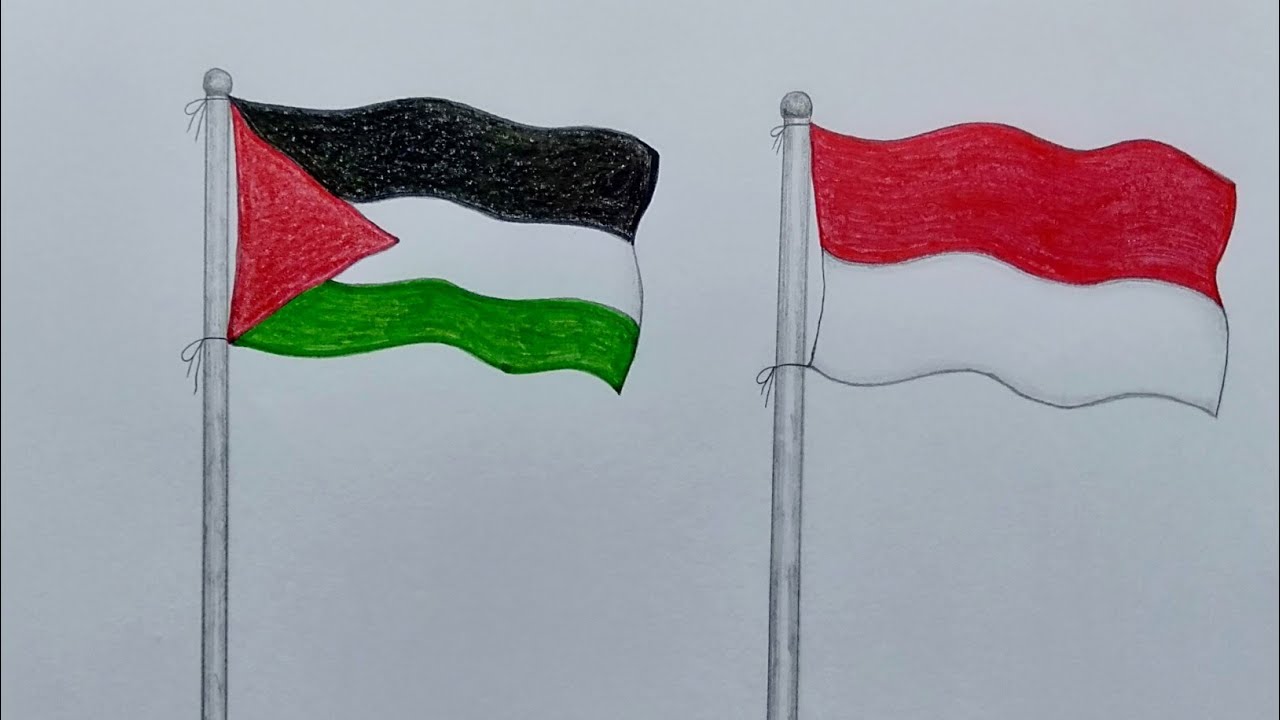 Detail Foto Bendera Palestina Dan Indonesia Nomer 26