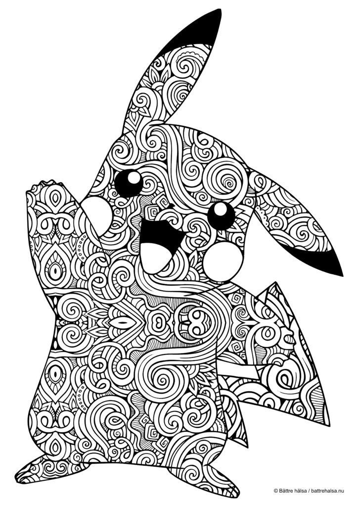 Detail Pikachu Mandala Nomer 3