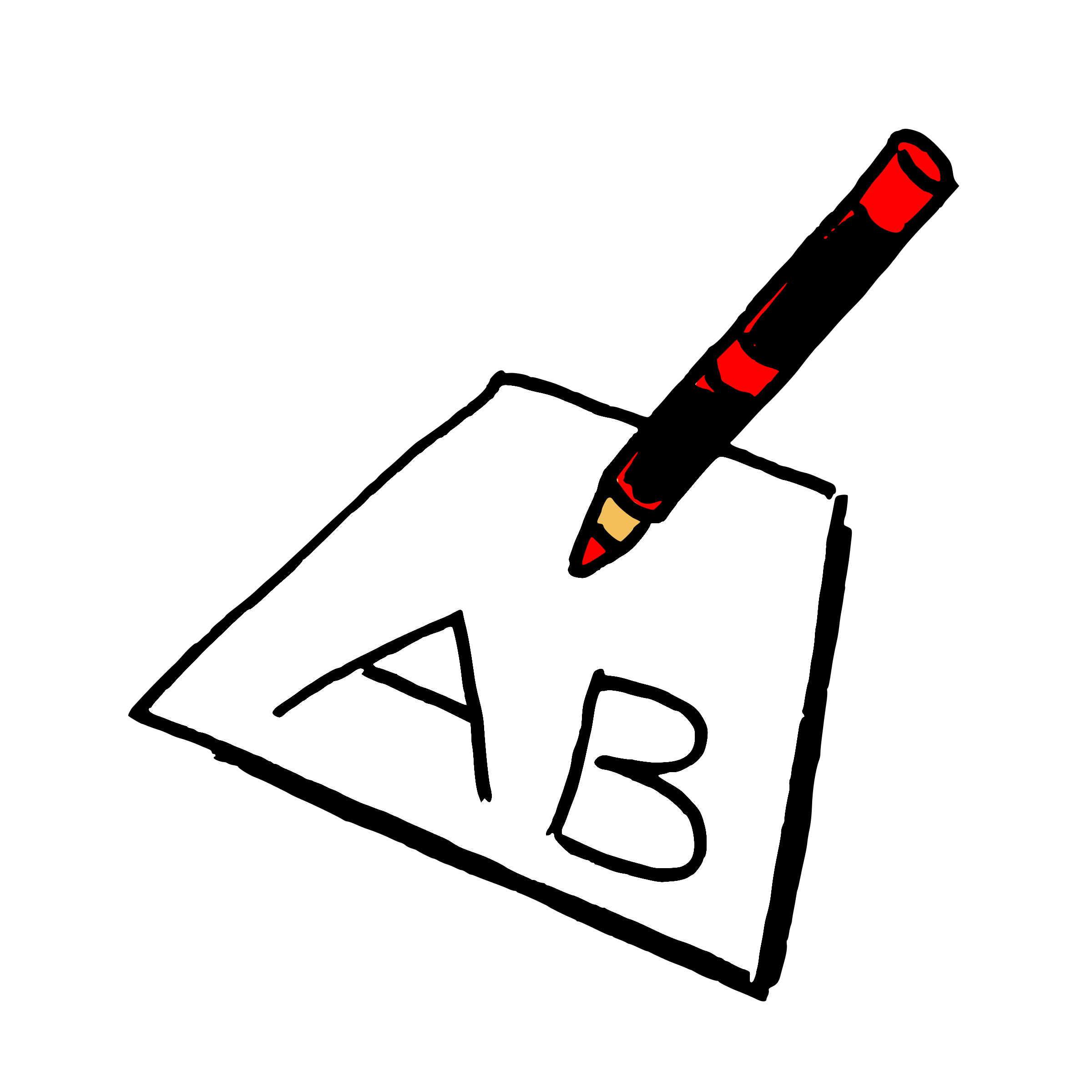 Detail Schreibblatt A Nomer 9